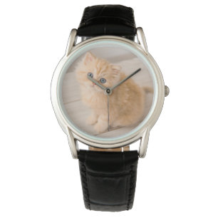 Reloj De Pulsera Animales de bebé más afectados   Gatito Longhair B