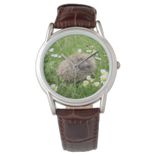 Reloj De Pulsera Animales de bebé más afectados   Hedgehog español