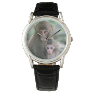 Reloj De Pulsera Animales de bebé más afectados   Monos japoneses