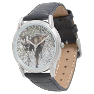 Reloj De Pulsera Animales de bebé más afectados   Moose Calf