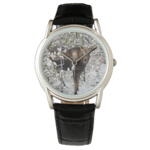 Reloj De Pulsera Animales de bebé más afectados   Moose Calf