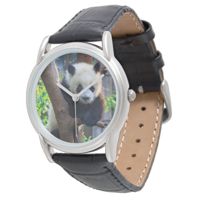 Reloj De Pulsera Animales de bebé más afectados | Panda Cub gigante (Angular)