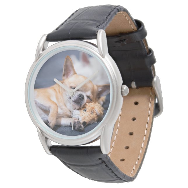 Reloj De Pulsera Animales de bebé más afectados | Perro Chihuahua d (Angular)