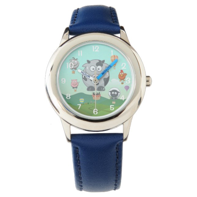 Reloj De Pulsera Animales de globo (Anverso)