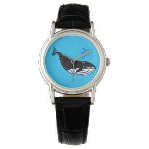 Reloj De Pulsera Animales en peligro de extinción - BALLENA azul ma