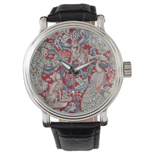 Reloj De Pulsera Animales forestales, William Morris