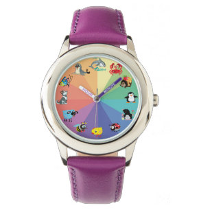 Reloj De Pulsera animales personalizados para niños