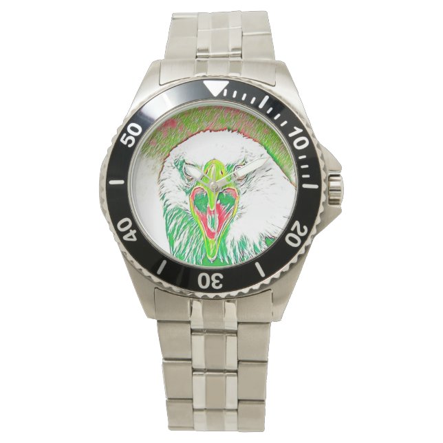 Reloj De Pulsera AnimalMix_Bird_029 (Anverso)