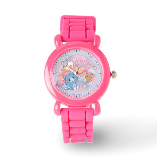 Reloj De Pulsera Anime Tom y Jerry Candy Fiesta