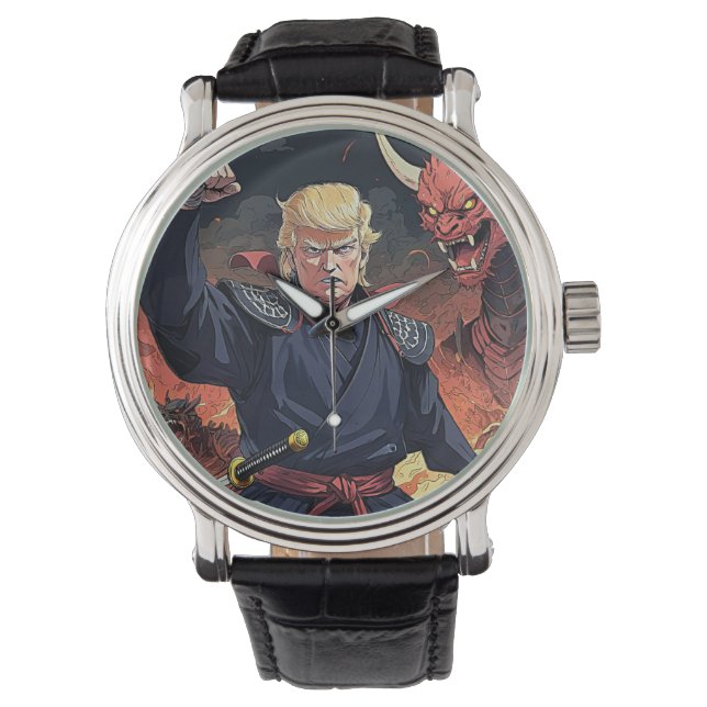 Reloj De Pulsera Anime Trump - Aumentan el puño (Anverso)