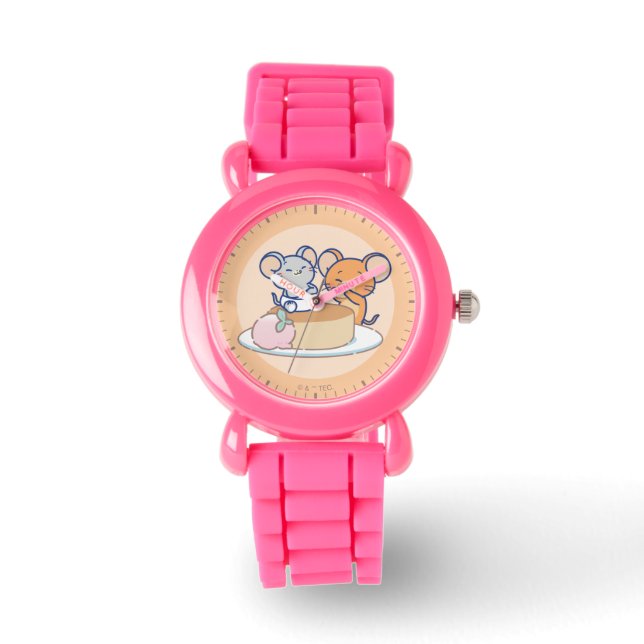 Reloj De Pulsera Anime Tuffy y Jerry Cheesecake (Anverso)