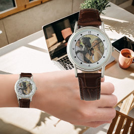 Reloj De Pulsera Aniversario de la esposa personalizada de Women's