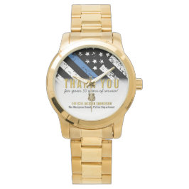 Reloj De Pulsera Aniversario de la Jubilación de la Policía, Línea 