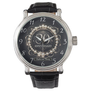 Reloj De Pulsera Aniversario de la Perla 30