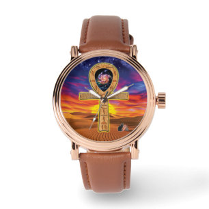 Reloj De Pulsera Ankh Wrist Watch