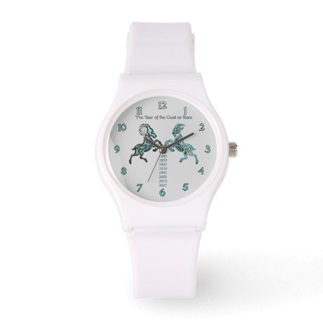 Reloj De Pulsera Año de la Ram/Cabra (Anverso)