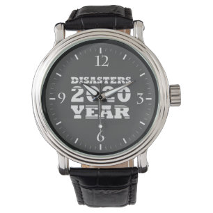 Reloj De Pulsera Año de los desastres de 2020