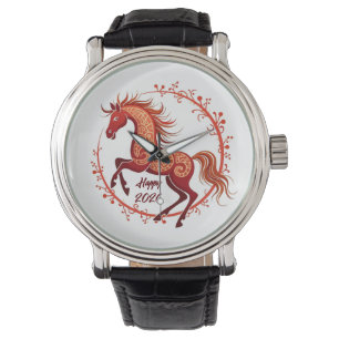 Reloj De Pulsera Año del caballo 2026