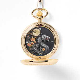 Reloj De Pulsera Año del Dragón *FALL Pocket Watch
