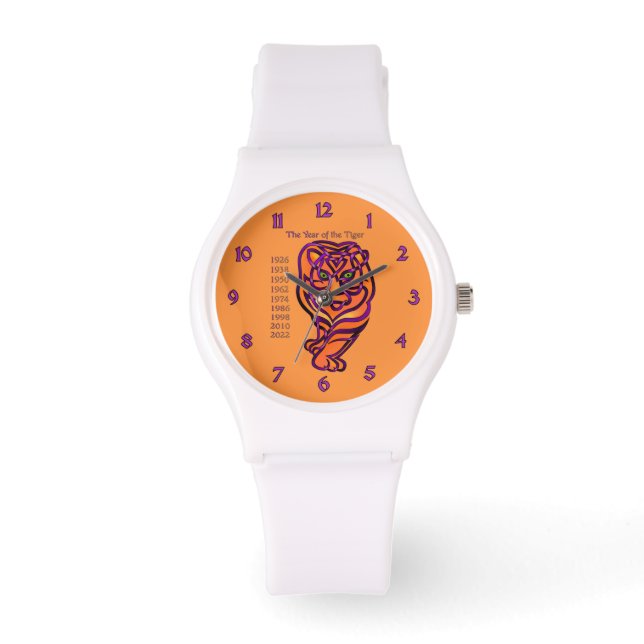 Reloj De Pulsera Año del Tigre (Anverso)