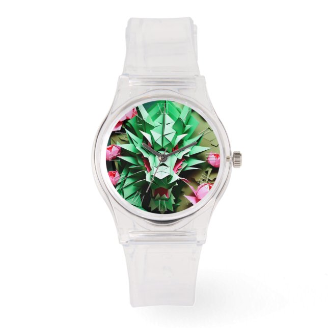 Reloj De Pulsera Año Dragón Chino Anual Zodiac Cumpleaños W (Anverso)