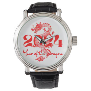 Reloj De Pulsera Año Nuevo Chino 2024 del Dragón