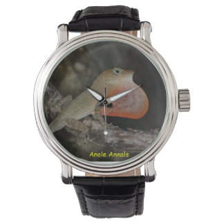 Reloj De Pulsera Anole Wristwatch: Anolis marcanoi