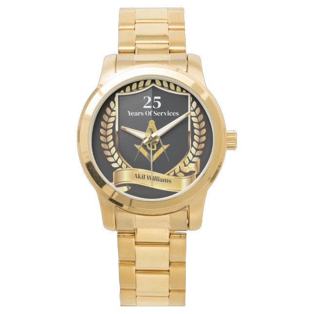 Reloj De Pulsera Años francos de servicios (Anverso)