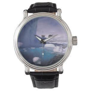 Reloj De Pulsera Antártida. Paisajes de hielo antártico 2