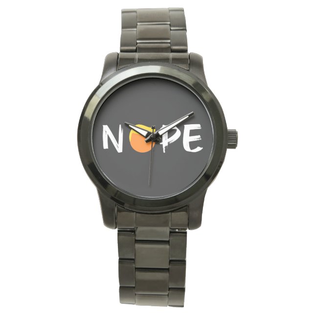 Reloj De Pulsera Anti-Trump - edición No-II (Anverso)