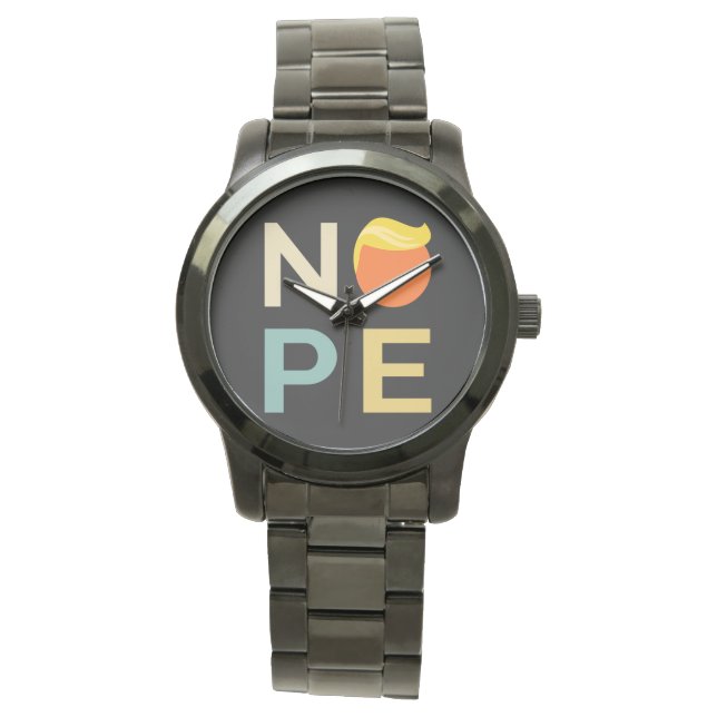 Reloj De Pulsera Anti-Trump - Edición No III (Anverso)