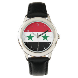 Reloj De Pulsera Antigua bandera de Siria