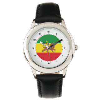 Reloj De Pulsera Antigua bandera etíope