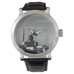 Reloj De Pulsera Antigua Iraq Bagdad Mezquita Buniya