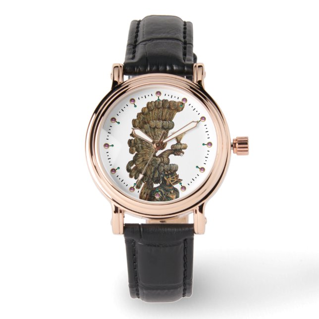 RELOJ DE PULSERA ANTIGUA RENAISSANCE TAROTS 18 / LA LUNA (Anverso)