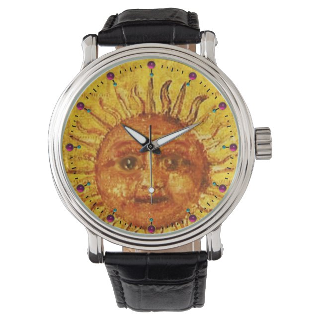 RELOJ DE PULSERA ANTIGUA RENAISSANCE TAROTS 19 / EL SOL (Anverso)