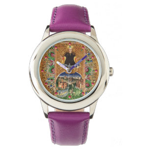 RELOJ DE PULSERA ANTIGUA RENAISSANCE TAROTS / EL MUNDO