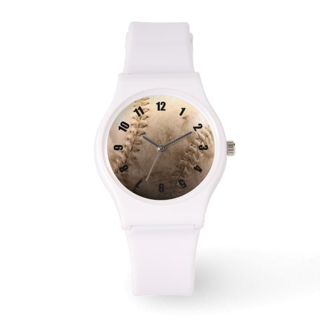 Reloj De Pulsera Antiguo Béisbol (Anverso)