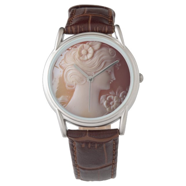 Reloj De Pulsera Antiguo Cameo (Anverso)