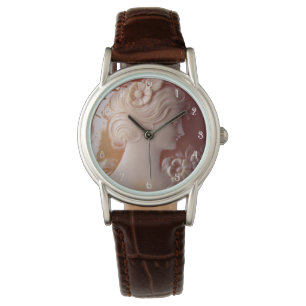 Reloj De Pulsera Antiguo Cameo