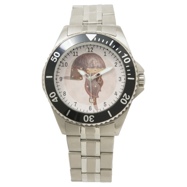 Reloj De Pulsera Antiguo casco militar romano (Anverso)