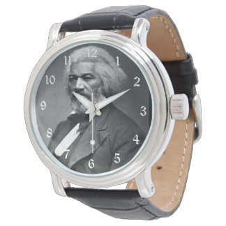 Reloj De Pulsera Antiguo Fr3d3rick Bailey Douglas Héroe Africano Am