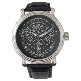 Reloj De Pulsera Antiguo Knotwork celta - Árbol de vida
