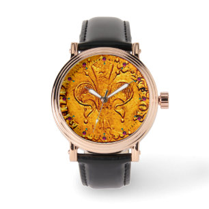 RELOJ DE PULSERA ANTIQUE GOLD FLORENTINE FORINT