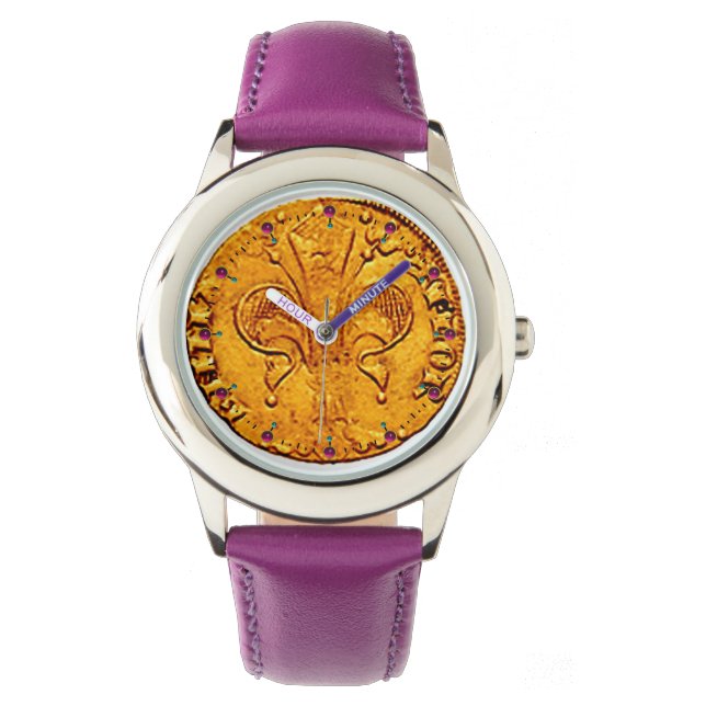 RELOJ DE PULSERA ANTIQUE GOLD FLORENTINE FORINT (Anverso)