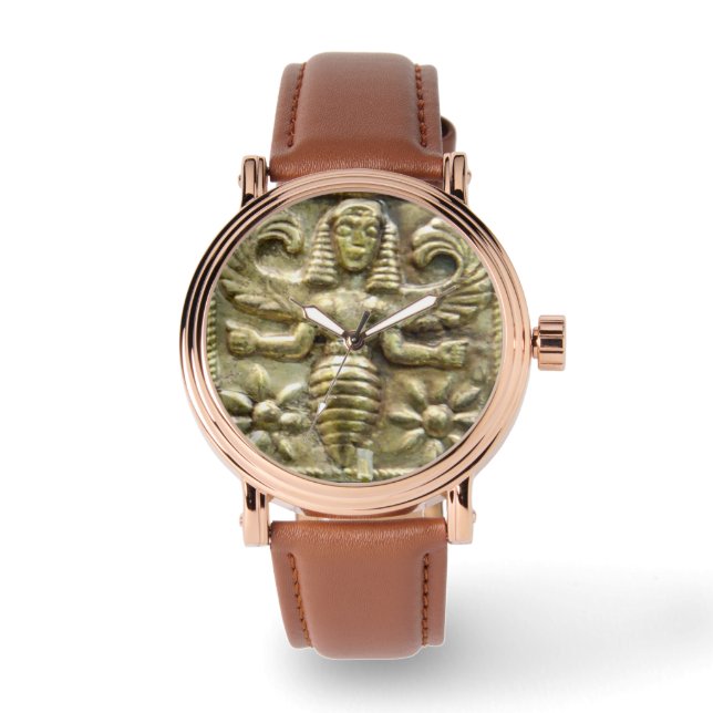 RELOJ DE PULSERA ANTIQUE GREEK HONEY BEE GODDESS (Anverso)