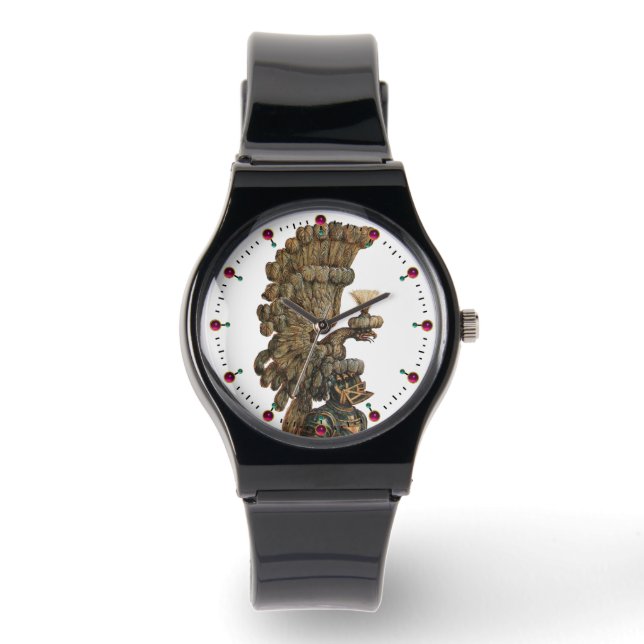 Reloj De Pulsera ANTIQUE KNIGHT HELMET CON ÁguiLA (Anverso)