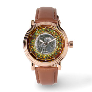 Reloj De Pulsera ANTIQUE OWL plata