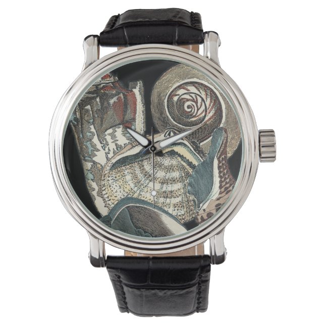 Reloj De Pulsera Antología de las conchas marinas (Anverso)