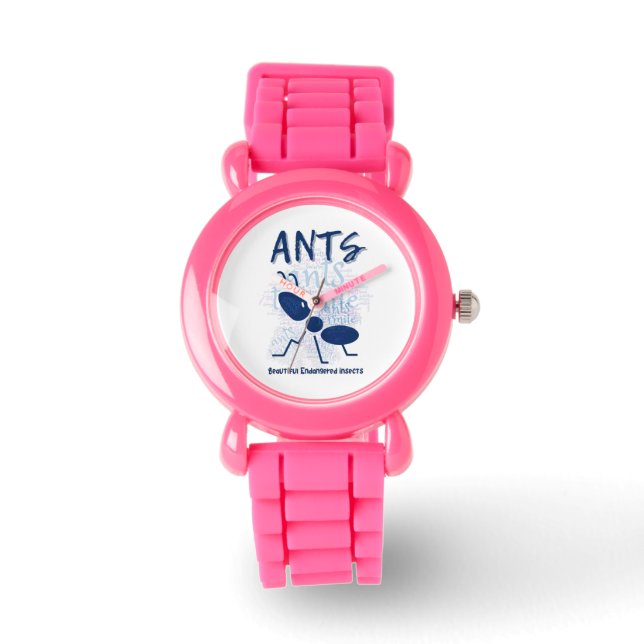 Reloj De Pulsera Ants Beautiful Insects (Anverso)